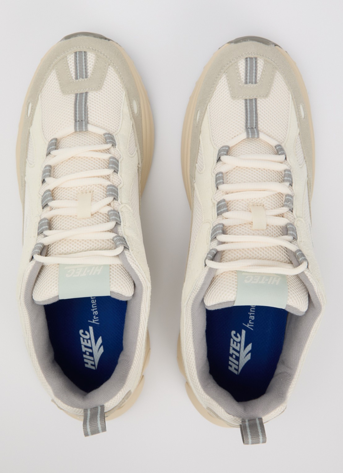 Hi-Tec Adv Racer sneaker met suède details - detail 5 beige