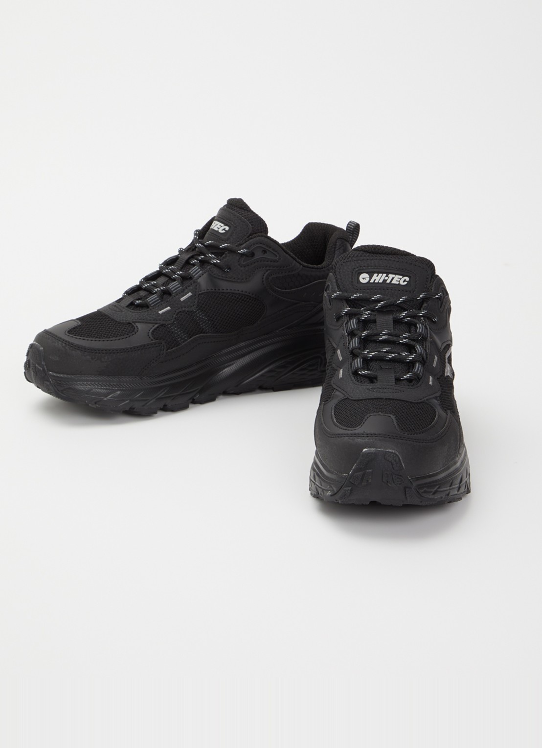 Hi-Tec Eastend sneaker met mesh details - detail 4 zwart