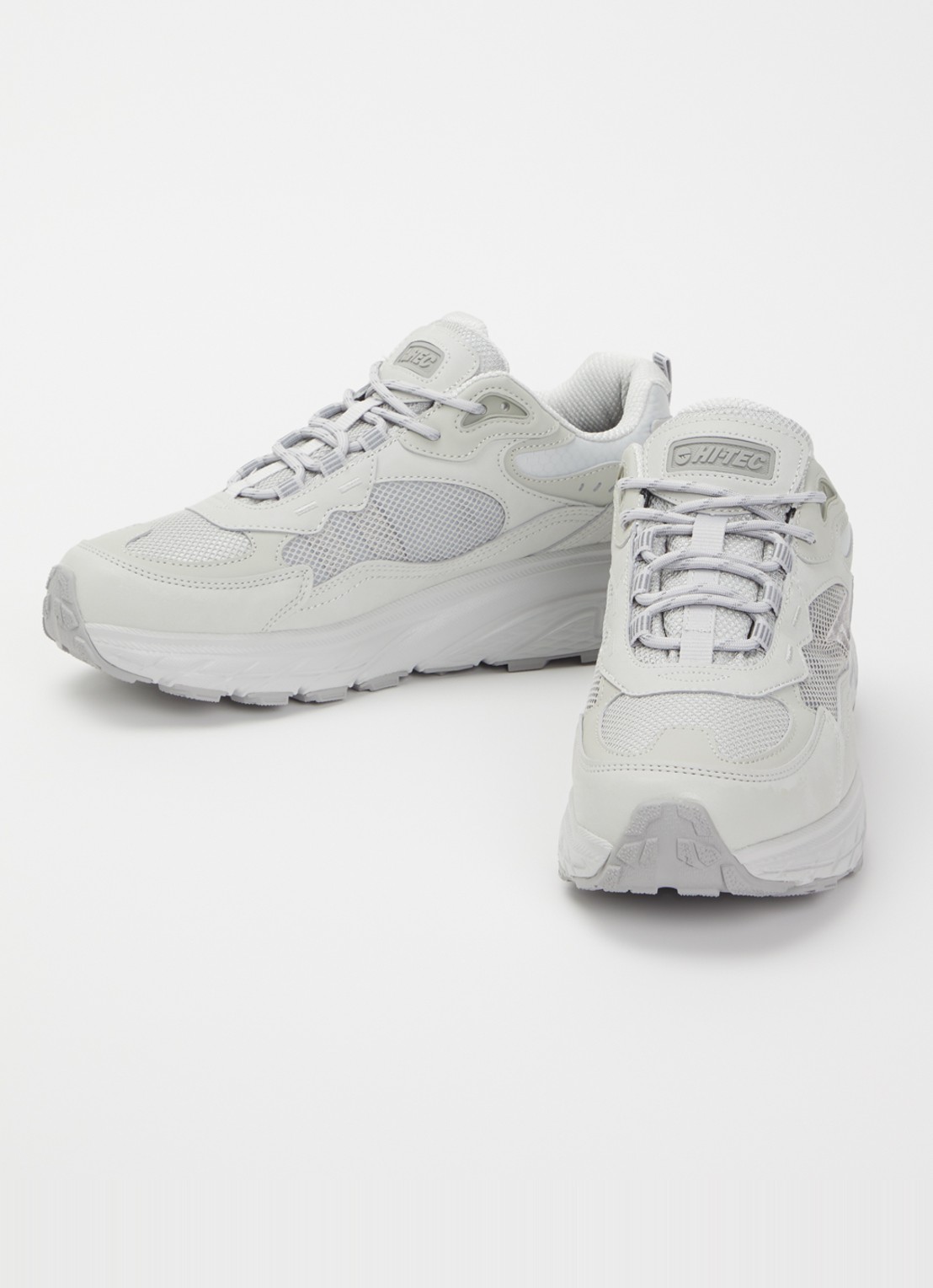 Hi-Tec Eastend sneaker met mesh details - detail 3 zilver