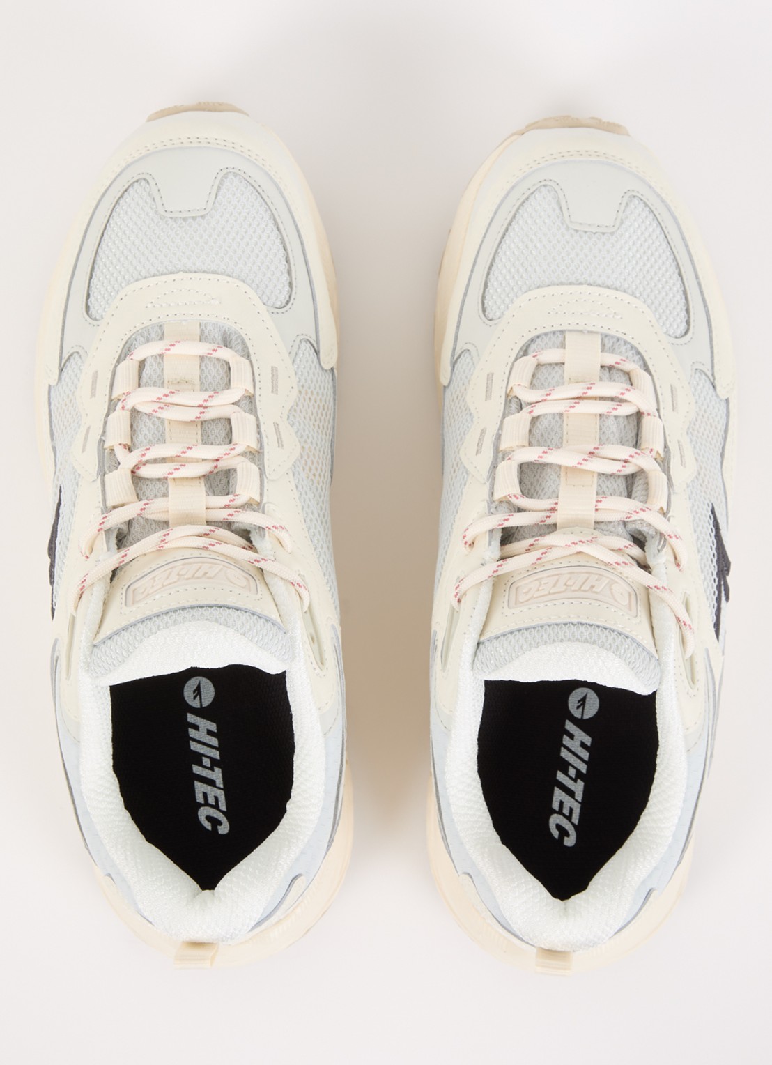 Hi-Tec Eastend WP GRV-30 sneaker met mesh details - detail 5 gebroken wit