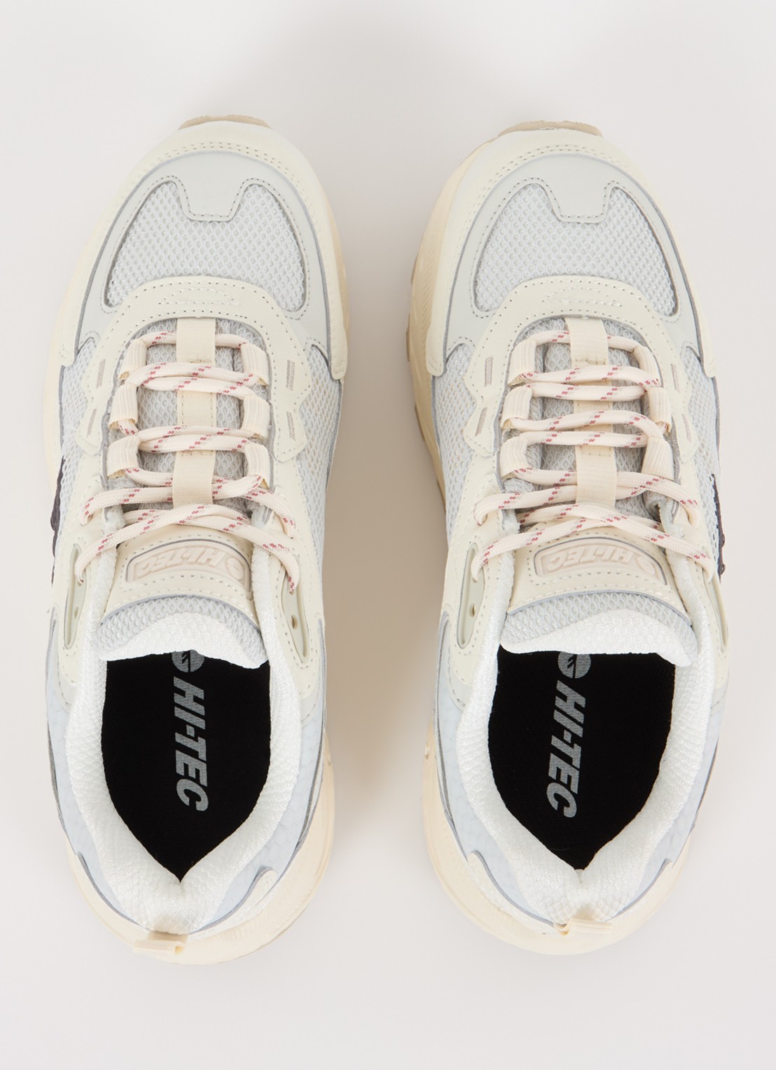 Hi-Tec Eastend WP GRV-30 sneaker met suède details - detail 5 gebroken wit