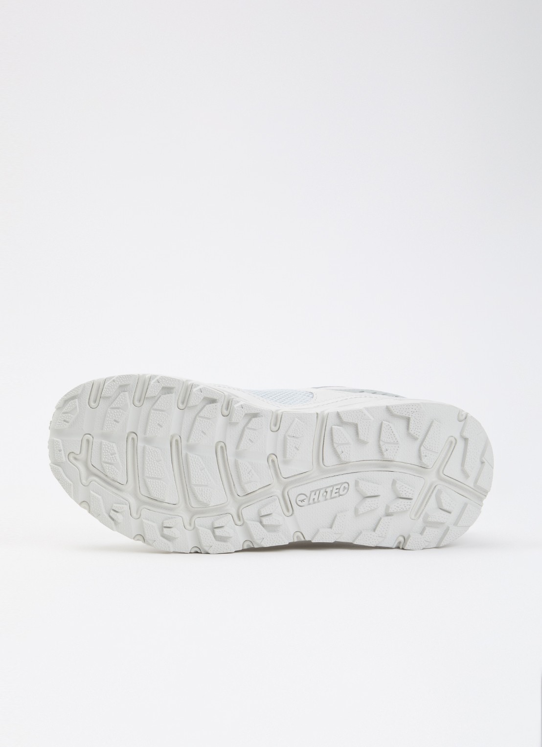 Hi-Tec Eastend WP GRV-30 sneaker met suède details - detail 4 lichtgrijs