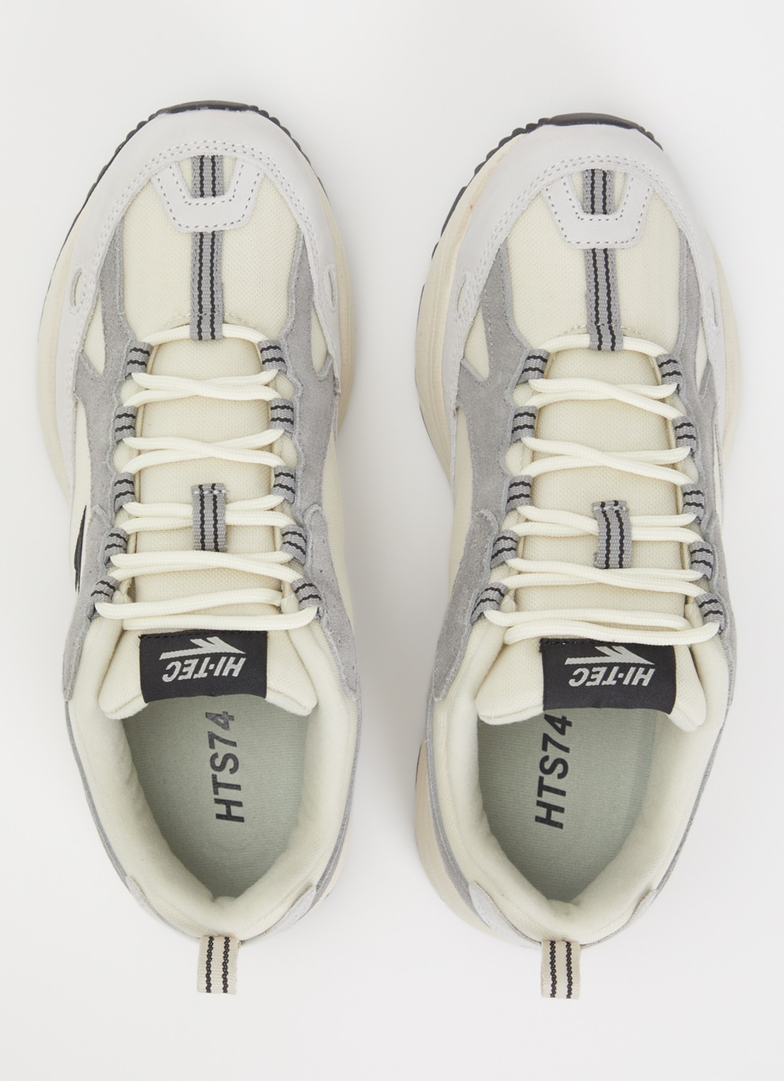 Hi-Tec HTS Flash ADV Racer sneaker met suède details - detail 4 grijs