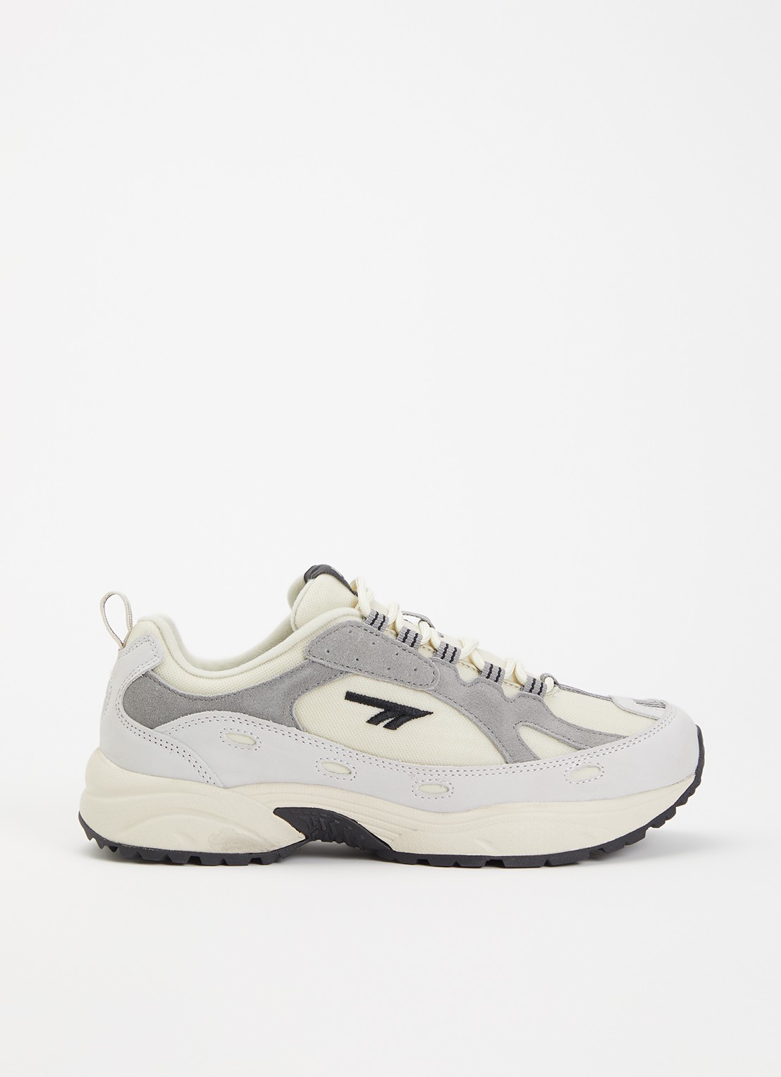 Hi-Tec HTS Flash ADV Racer sneaker met suède details - voorkant grijs