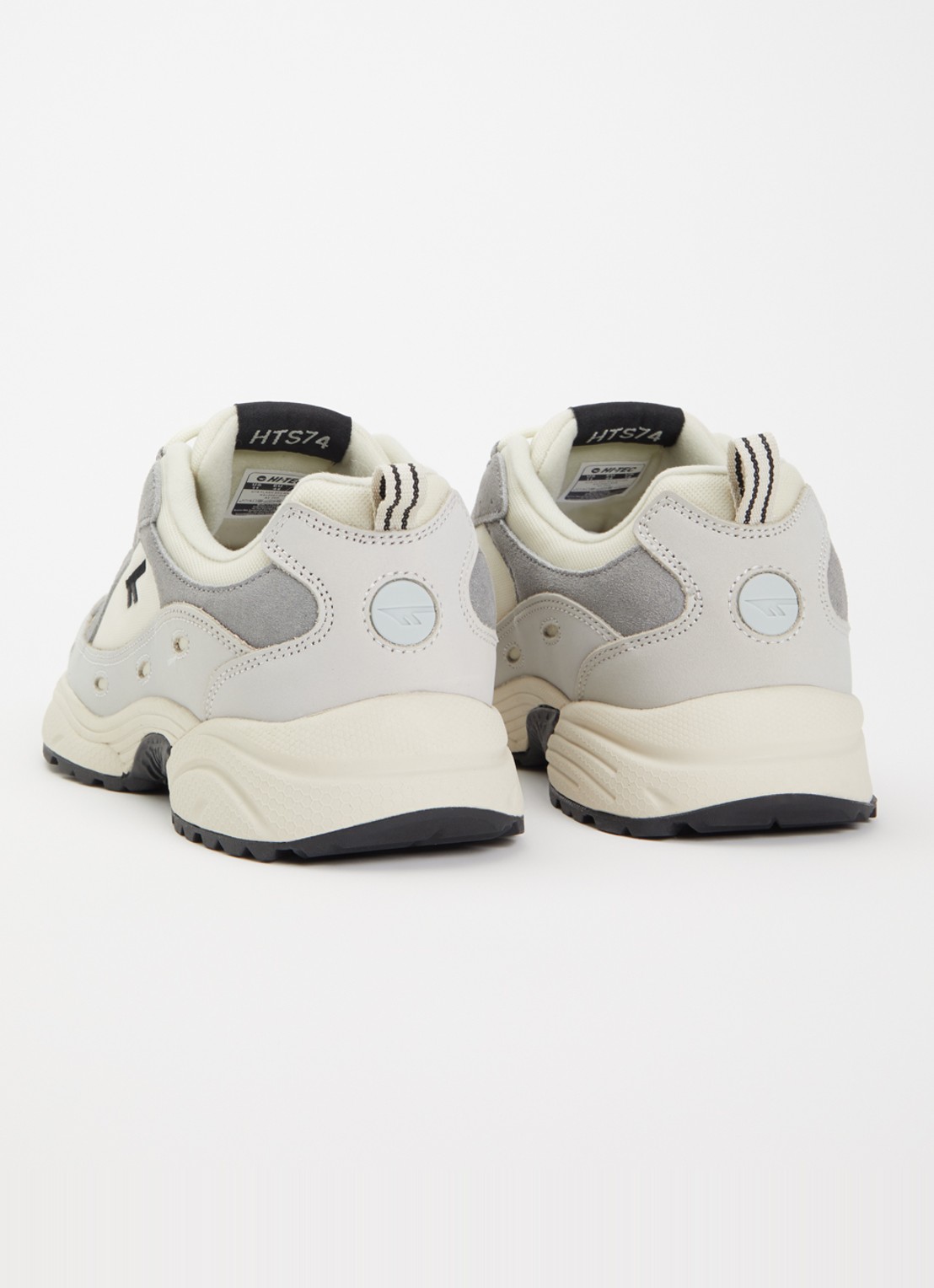Hi-Tec HTS Flash ADV Racer sneaker met suède details - achterkant grijs