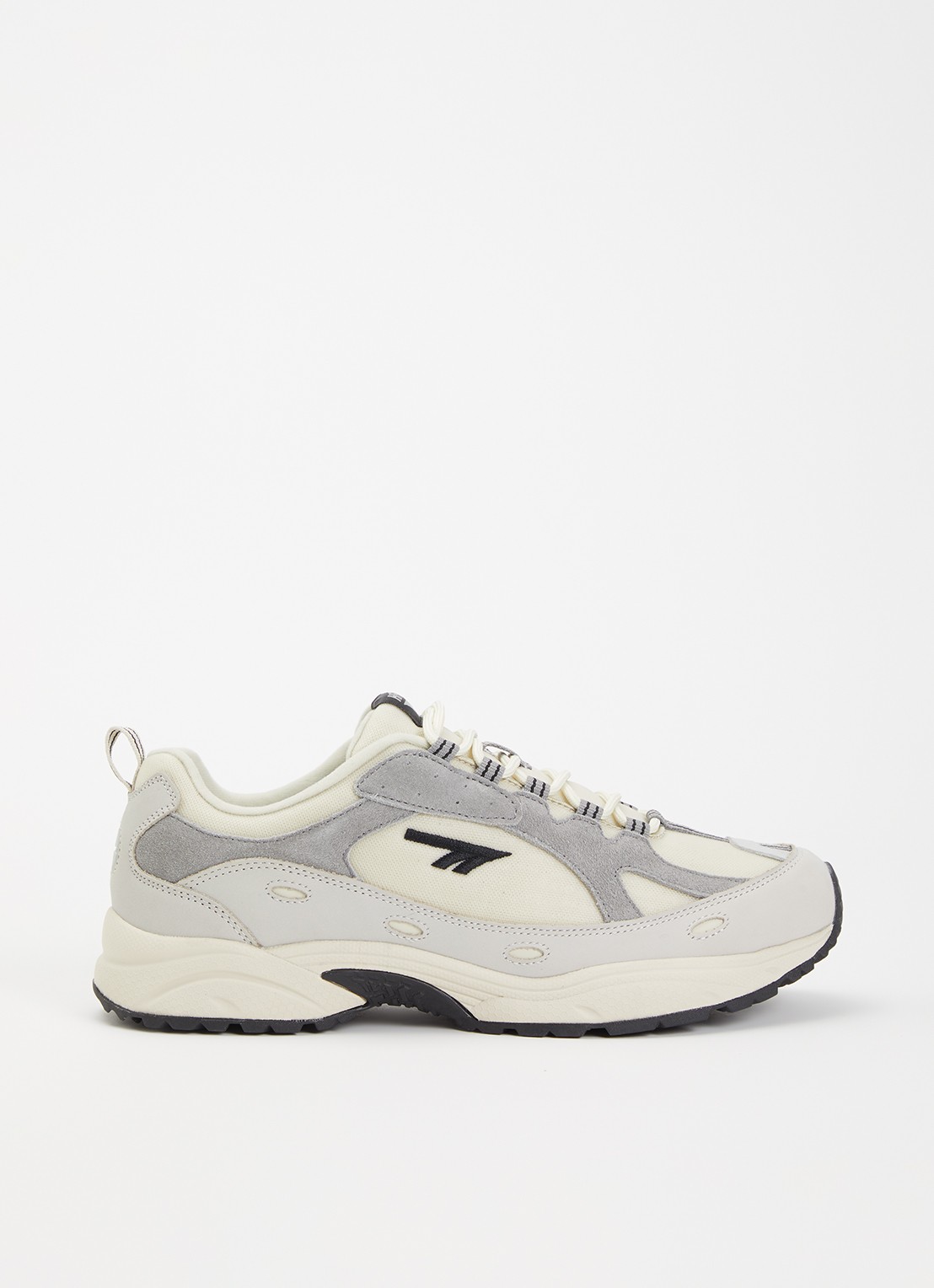 Hi-Tec HTS Flash ADV Racer sneaker met suède details - voorkant 2 grijs