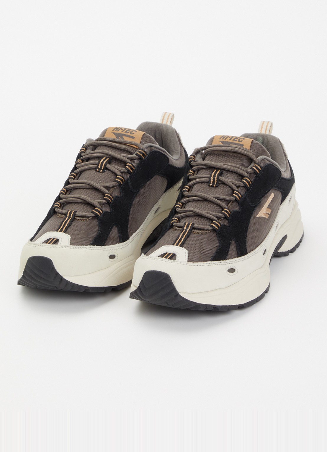 Hi-Tec HTS Flash ADV Racer sneaker met suède details - detail 2 bruin
