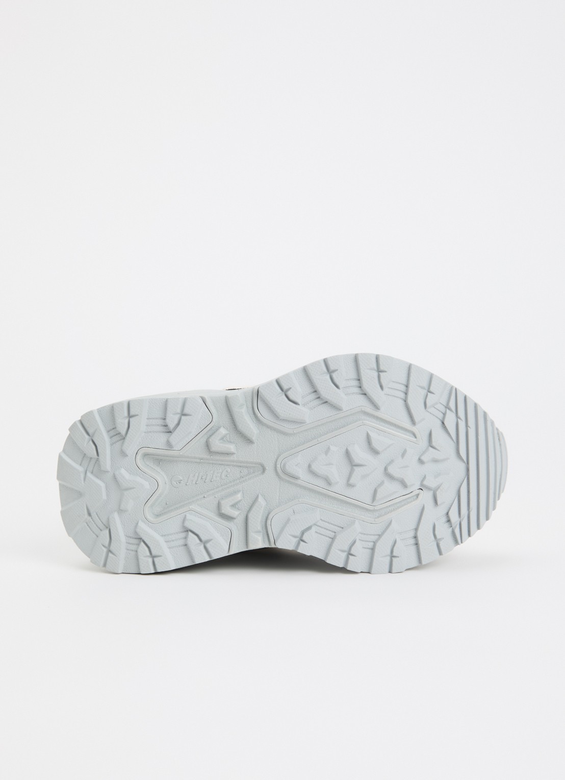 Hi-Tec HTS Kids Shadow Lace sneaker met details van suède en mesh - detail lichtgrijs