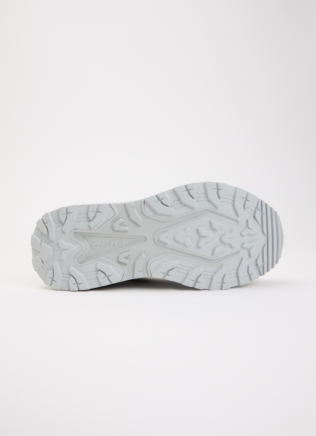 Hi-Tec HTS Kids Shadow Lace sneaker met details van suède en mesh - detail 2 lichtgrijs