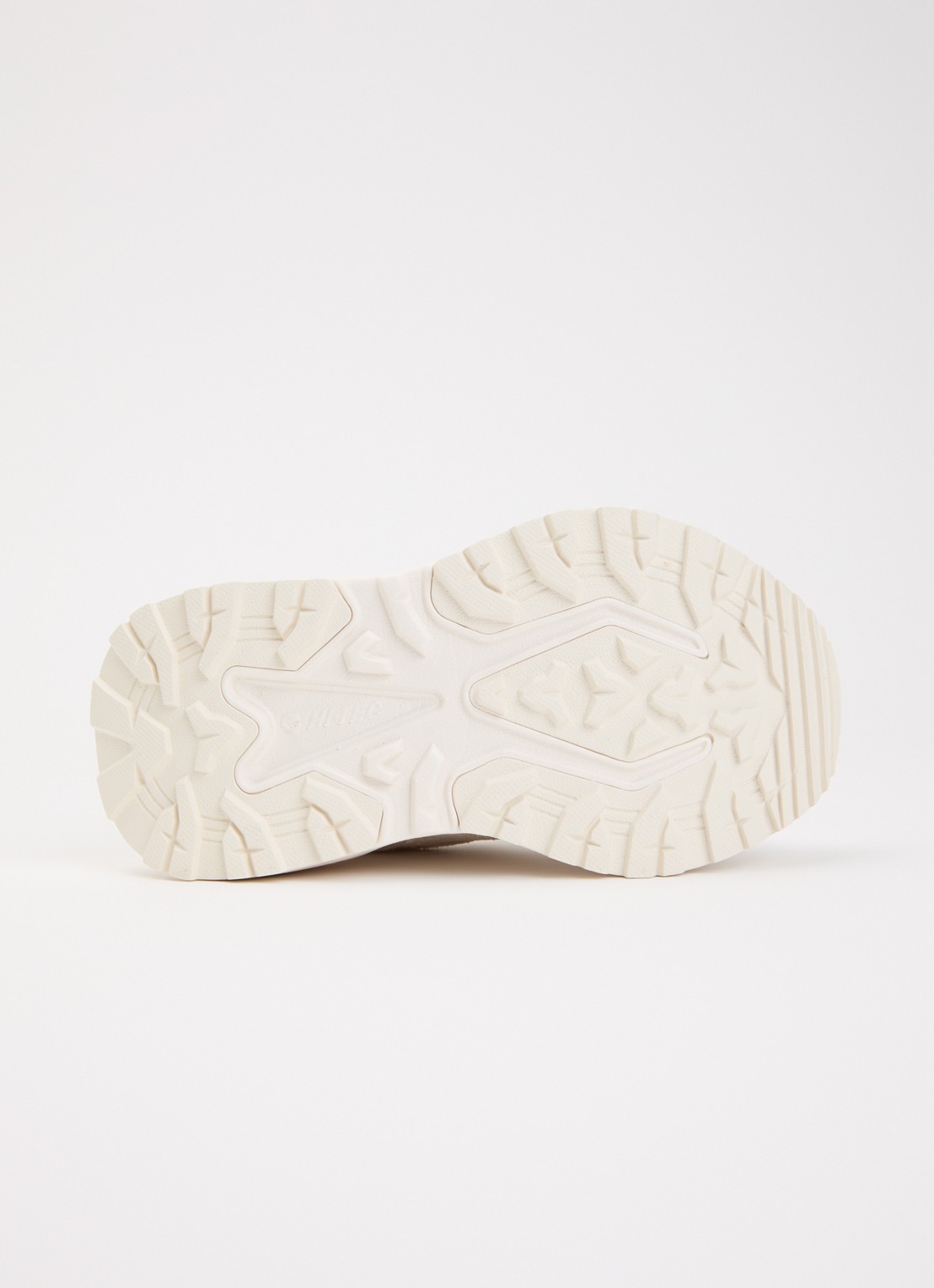 Hi-Tec HTS Kids Shadow Lace sneaker van suède met details van mesh - detail 6 creme