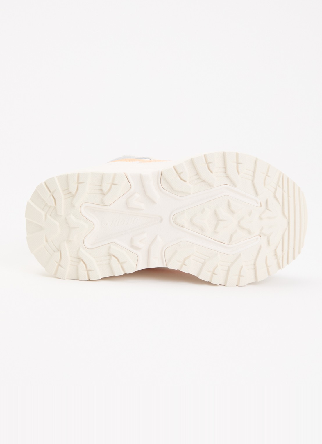 Hi-Tec HTS Kids Shadow Lace sneaker van suède met details van mesh - detail 3 creme