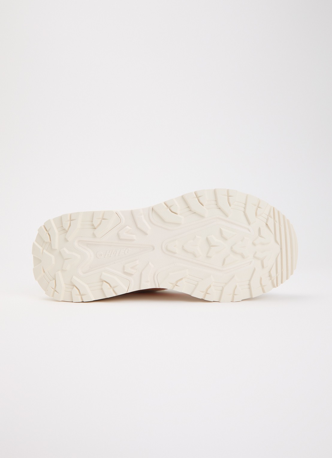 Hi-Tec HTS Kids Shadow Lace sneaker van suède met details van mesh - detail 4 creme
