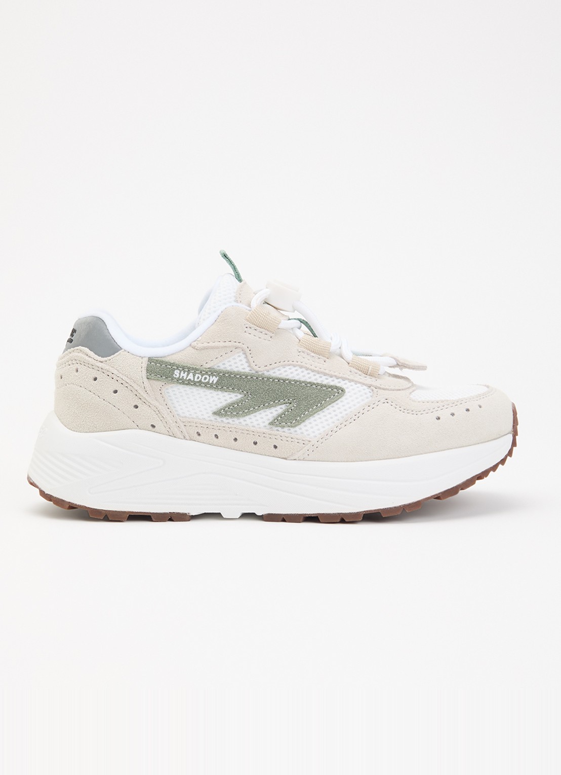 Hi-Tec HTS Kids Shadow Lace sneaker van suède met mesh details - voorkant 3 paars