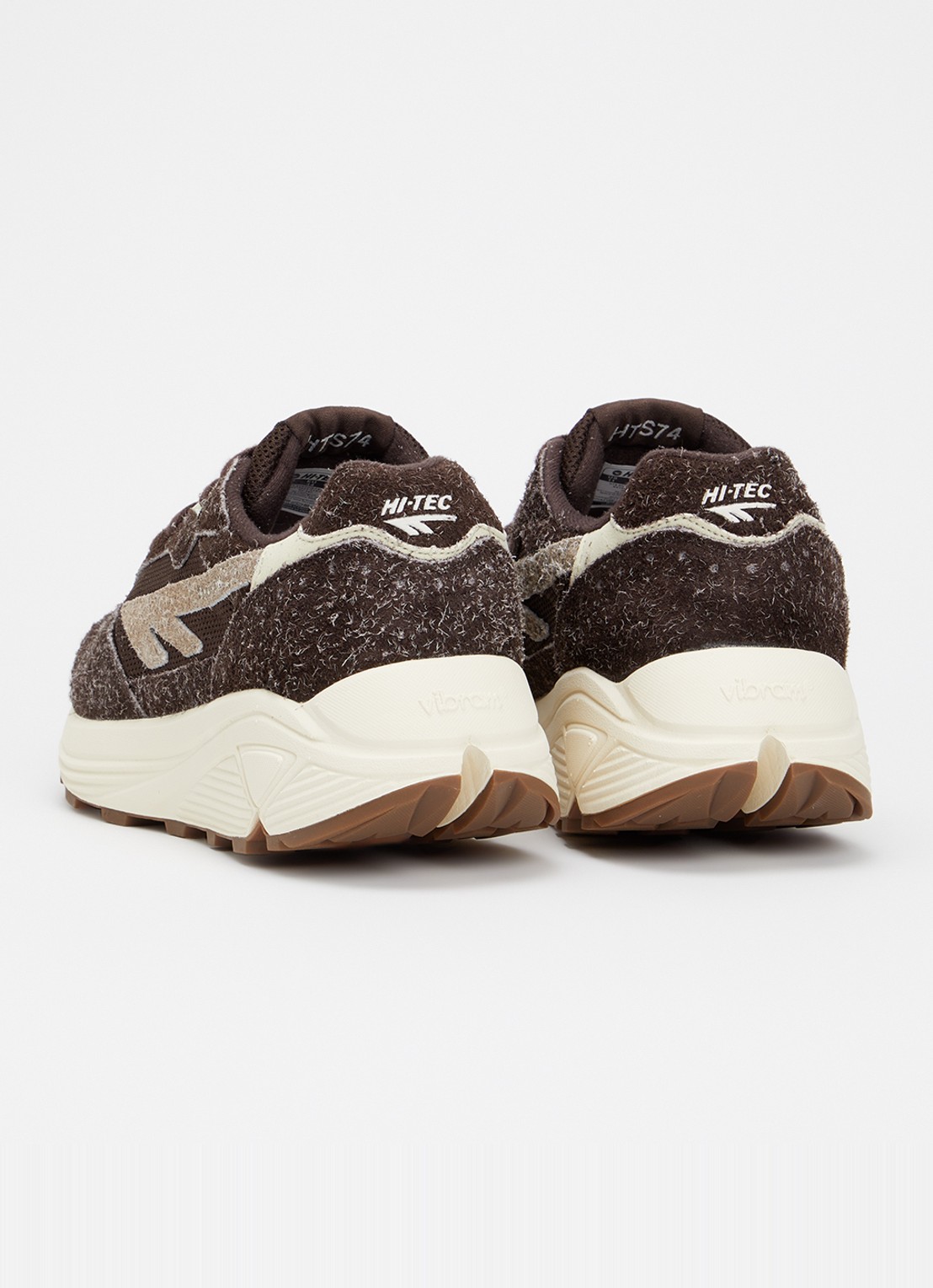 Hi-Tec HTS Shadow FS RGS sneaker met suède details - achterkant 4 kastanjebruin