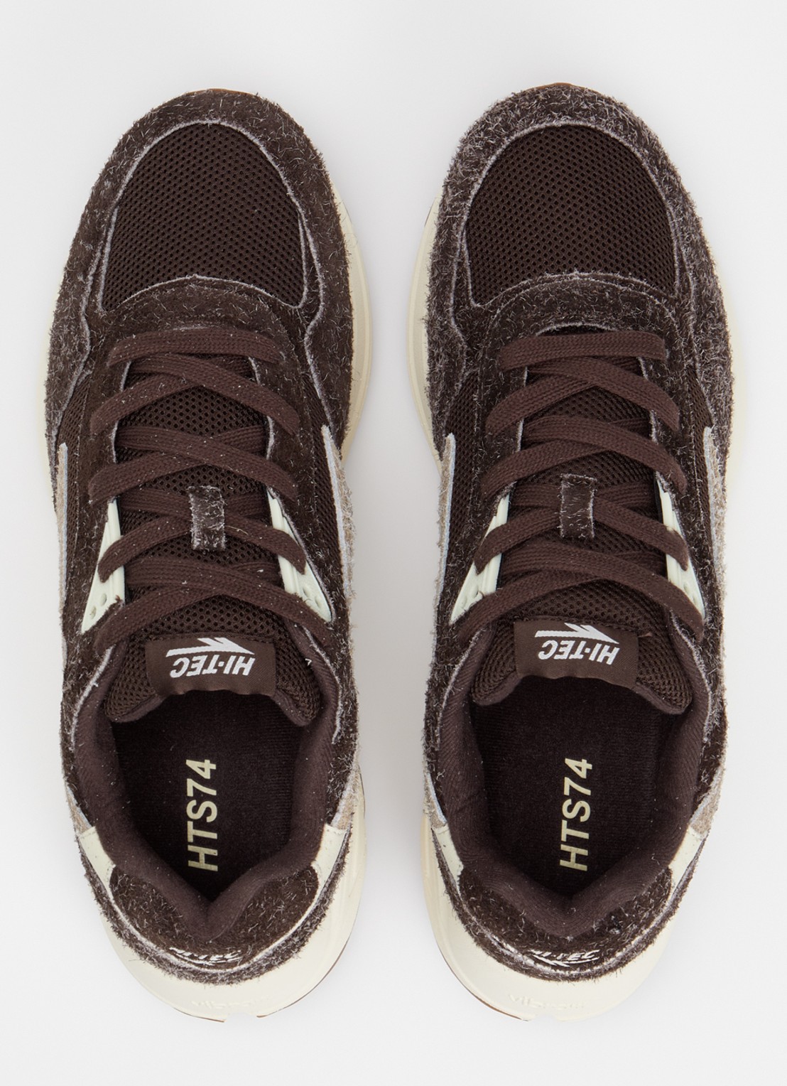 Hi-Tec HTS Shadow FS RGS sneaker met suède details - detail 2 kastanjebruin