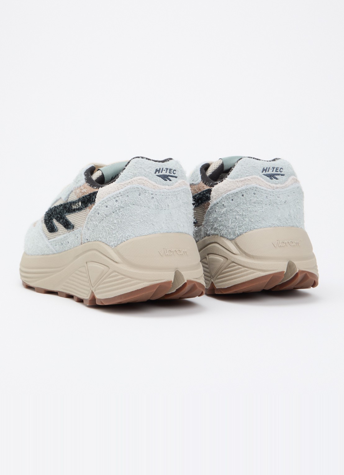 Hi-Tec HTS Shadow RGS sneaker met details van suède - achterkant beige