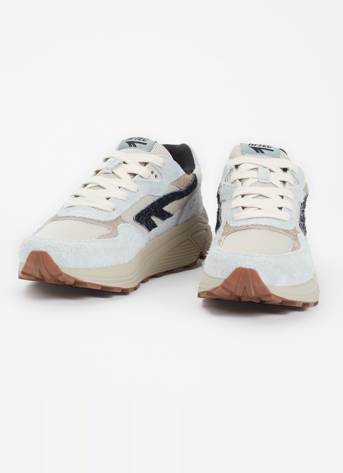 Hi-Tec HTS Shadow RGS sneaker met details van suède - detail lichtblauw