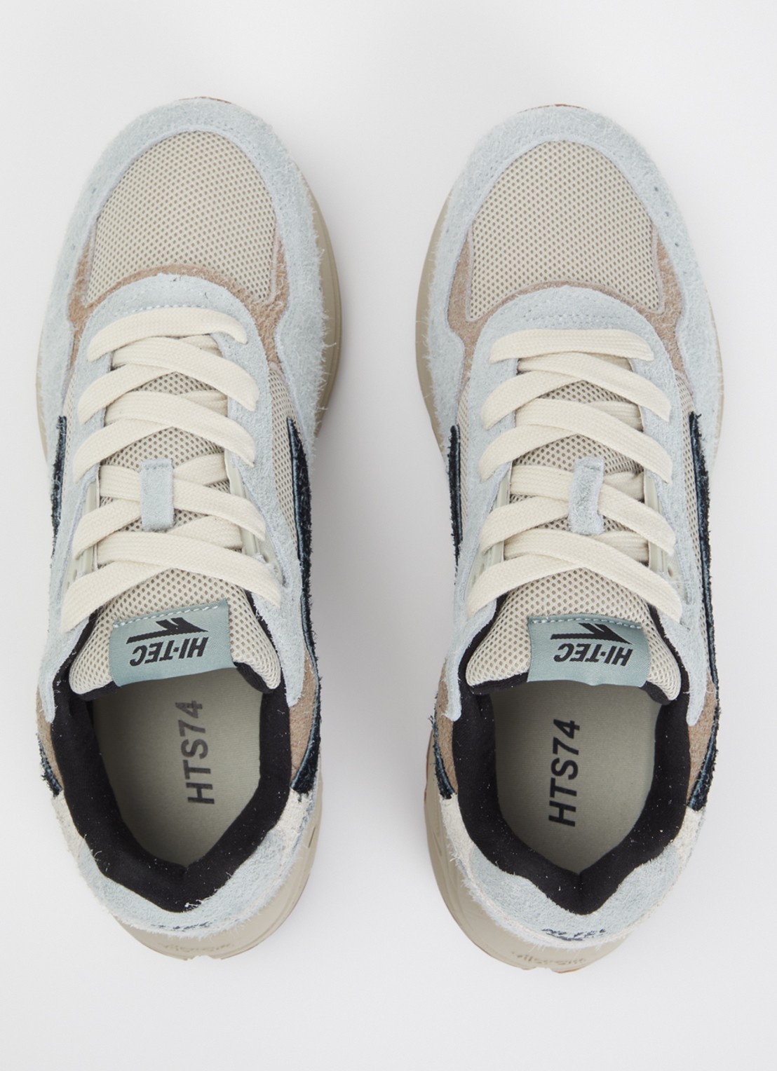 Hi-Tec HTS Shadow RGS sneaker met details van suède - detail 2 lichtblauw