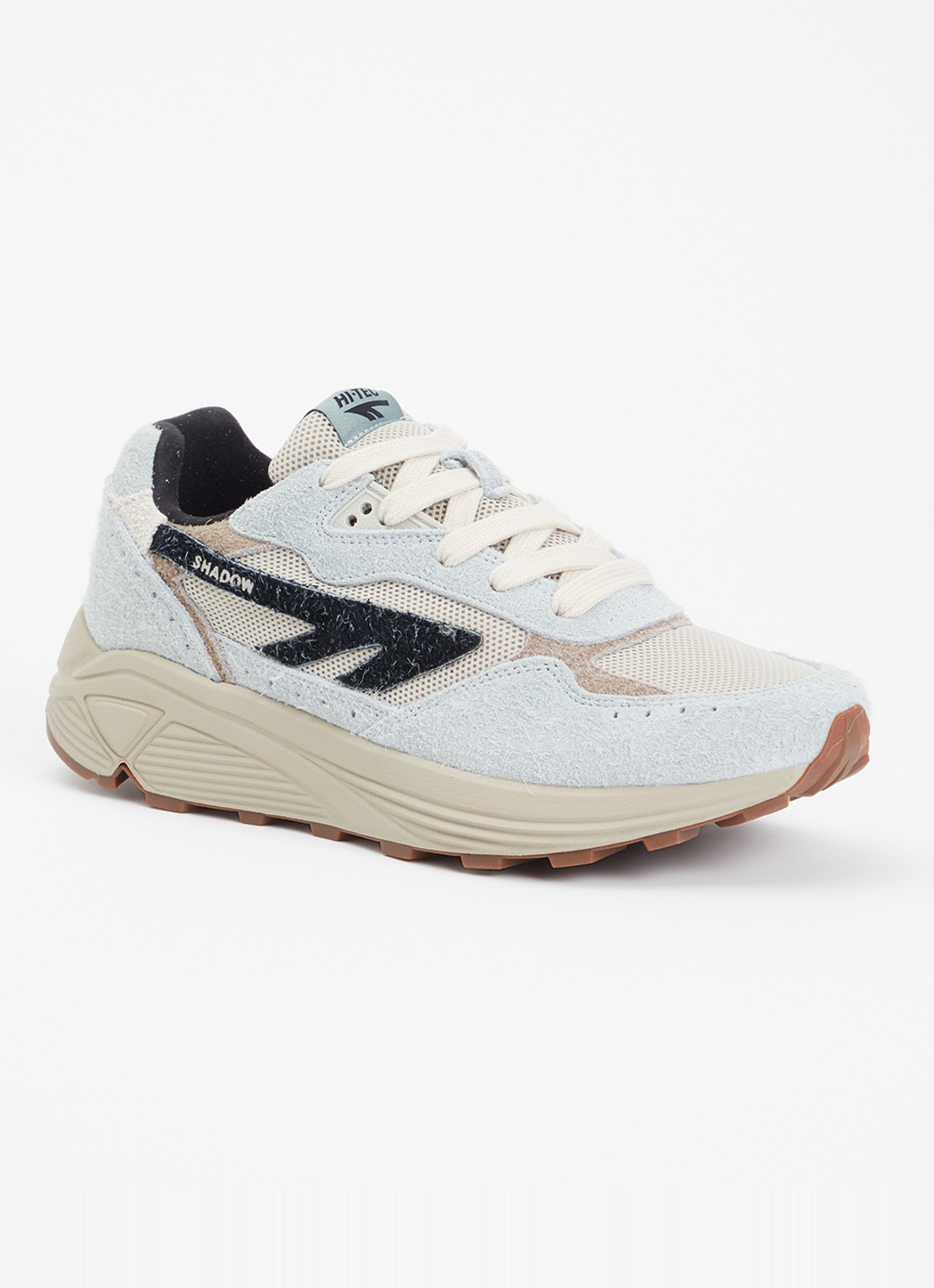 Hi-Tec HTS Shadow RGS sneaker met details van suède - voorkant 4 lichtblauw
