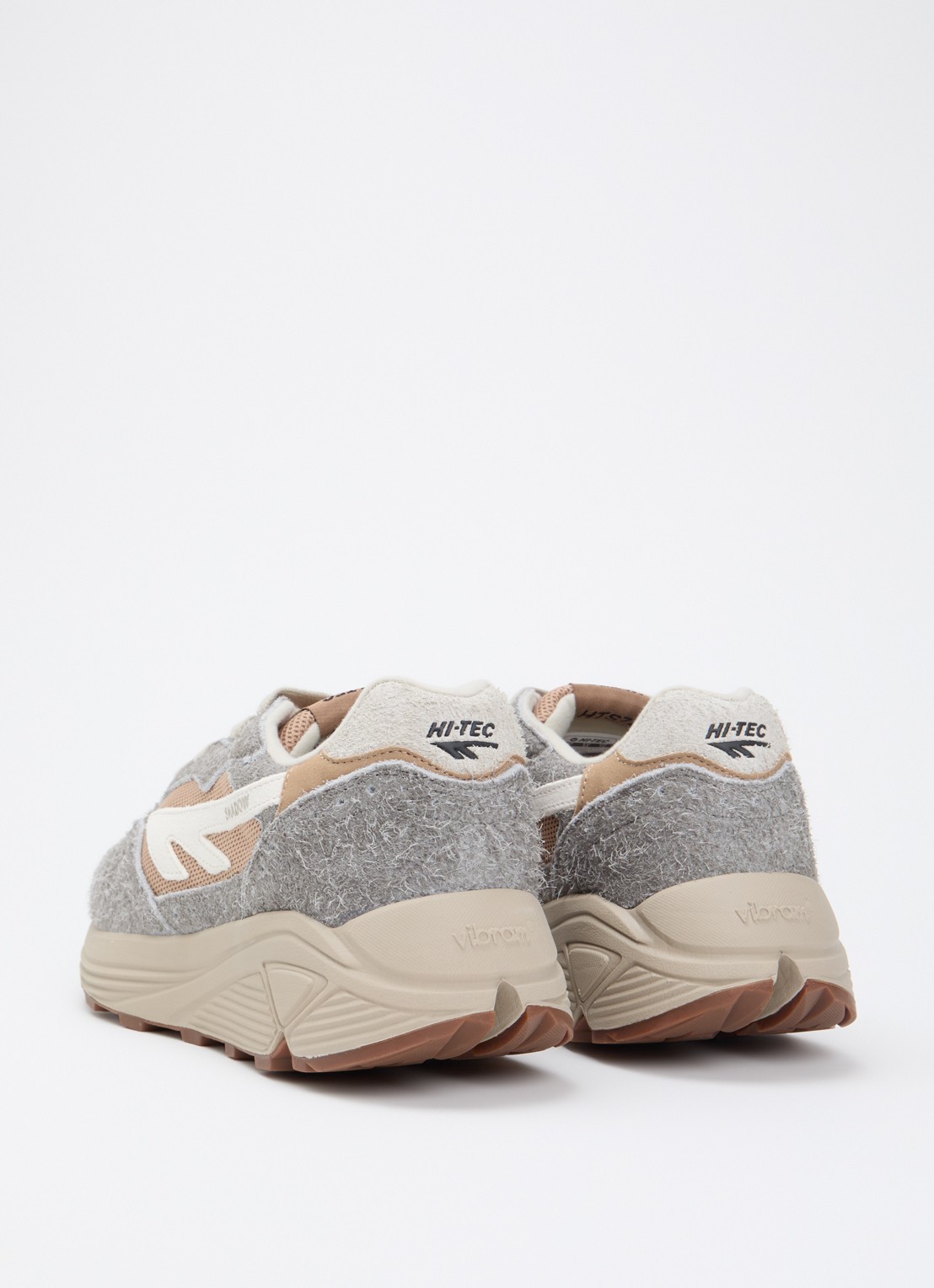 Hi-Tec HTS Shadow RGS sneaker met details van suède - achterkant grijs
