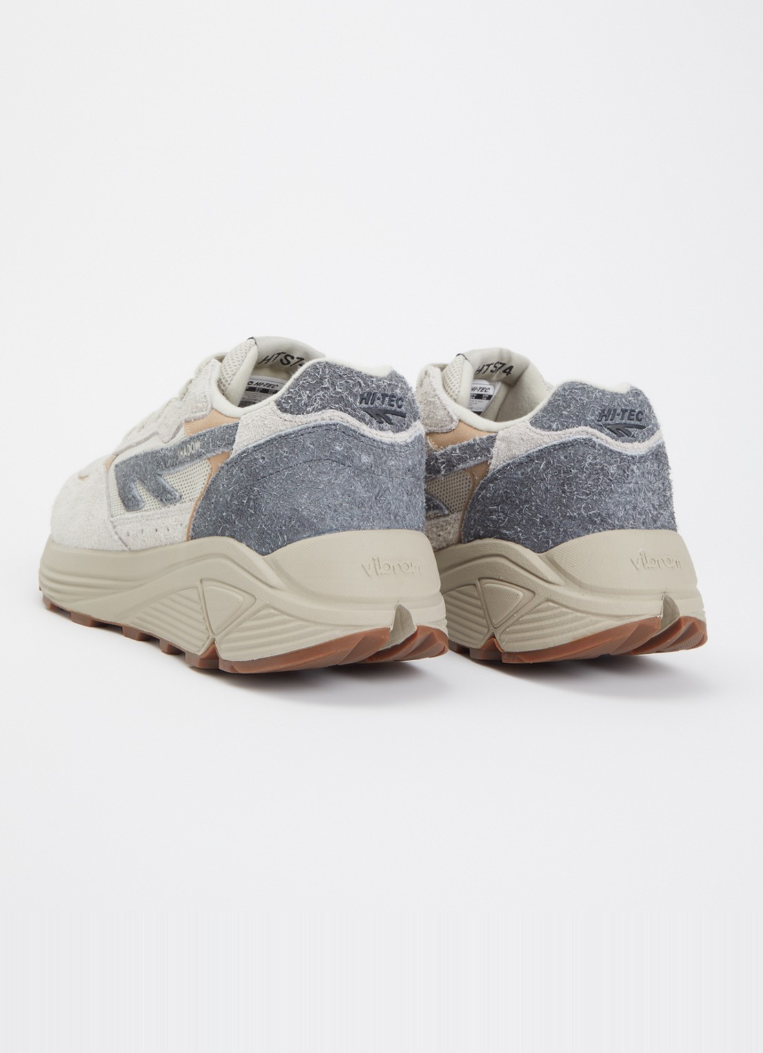 Hi-Tec HTS Shadow RGS sneaker met details van suède - achterkant beige