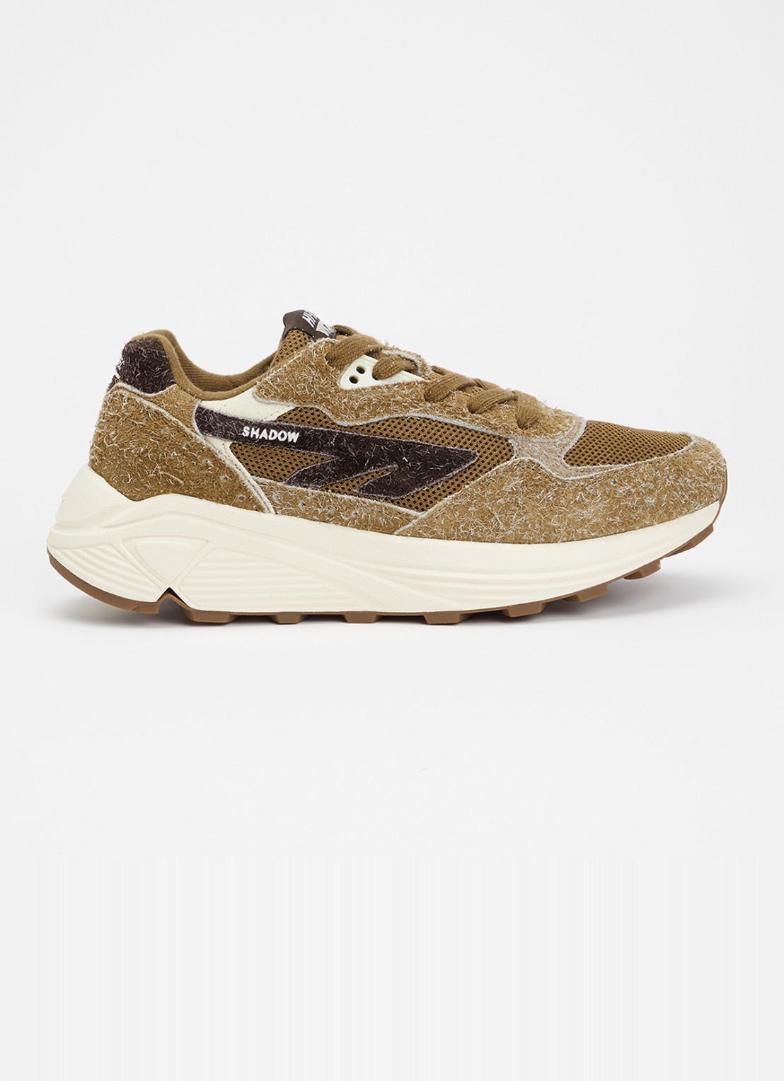 Hi-Tec HTS Shadow RGS sneaker met suède details - voorkant camel