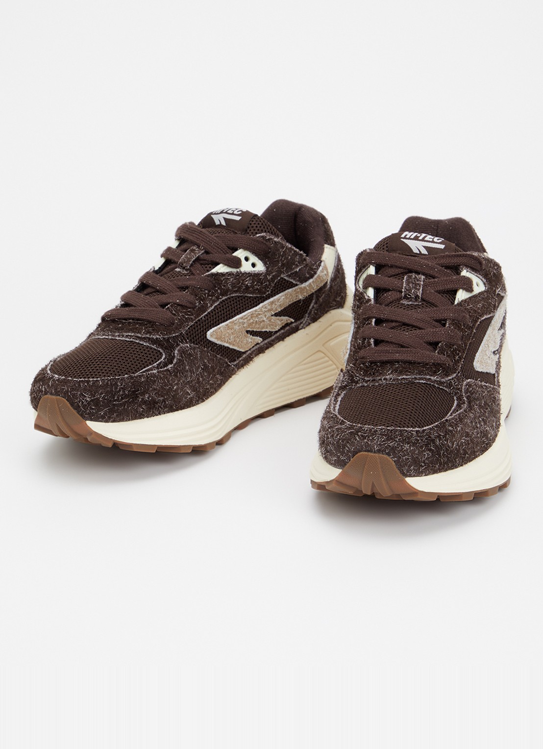 Hi-Tec HTS Shadow RGS sneaker met suède details - detail 3 chocoladebruin