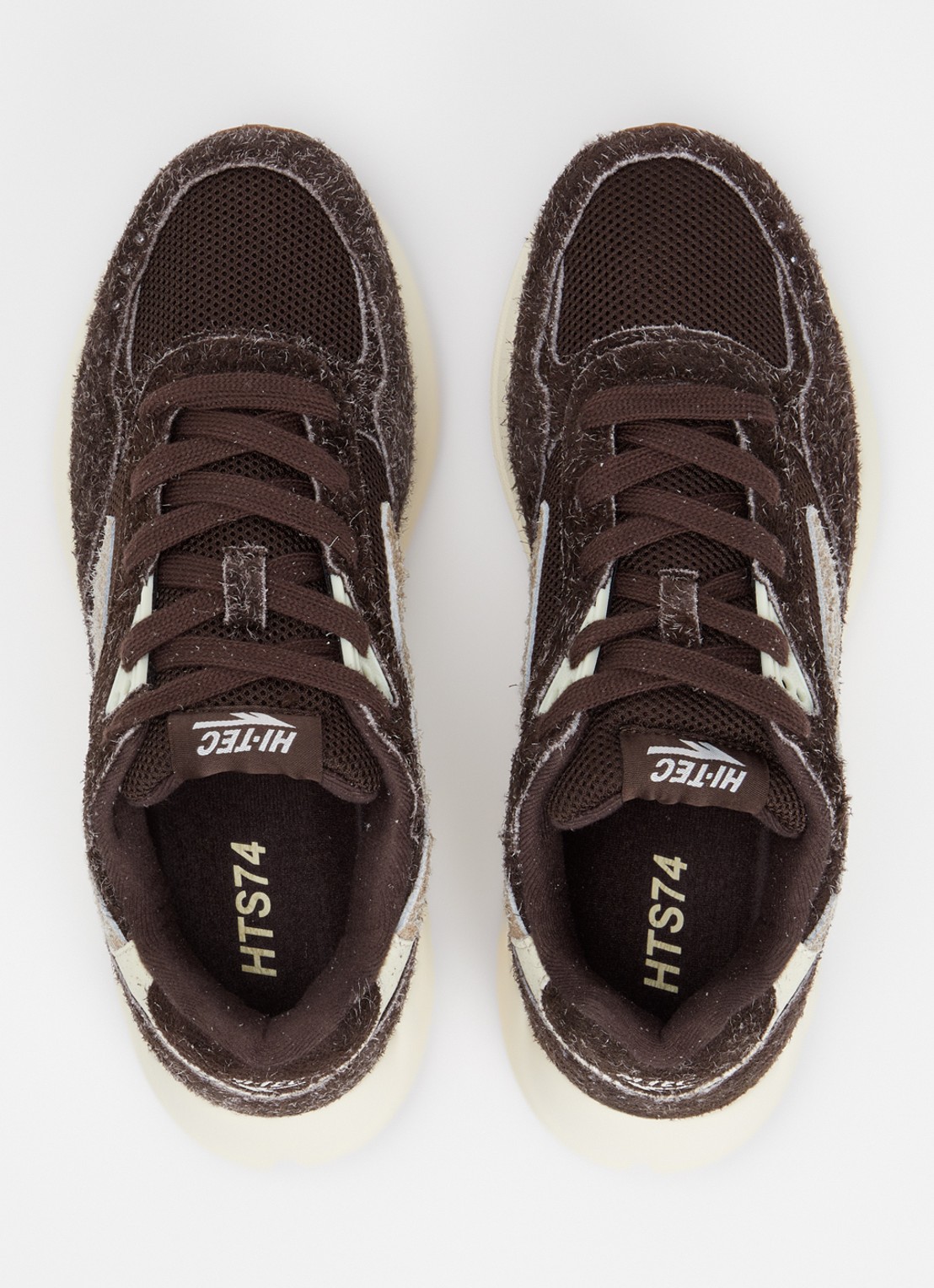 Hi-Tec HTS Shadow RGS sneaker met suède details - detail 4 chocoladebruin
