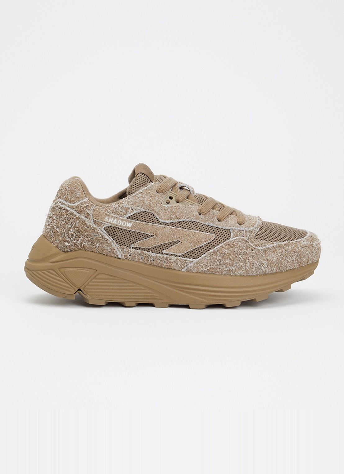 Hi-Tec HTS Shadow RGS sneaker met suède details - voorkant camel