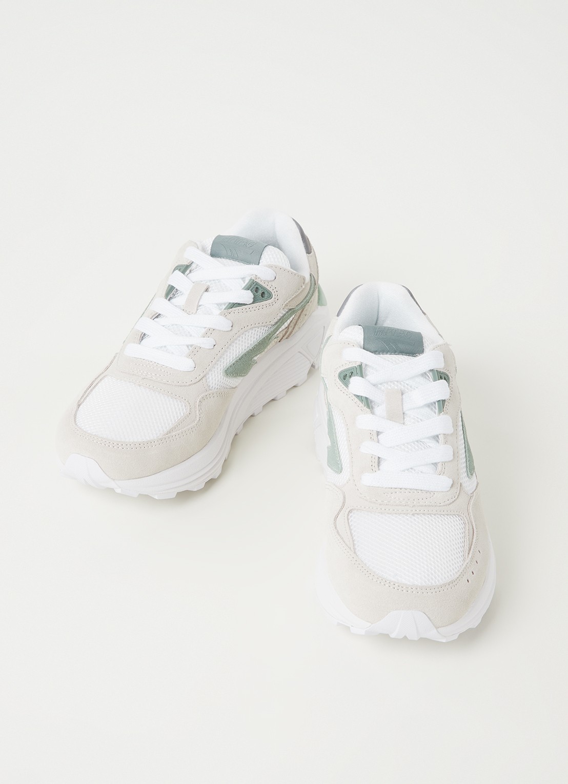 Hi-Tec HTS Shadow RGS sneaker met suède details - detail wit