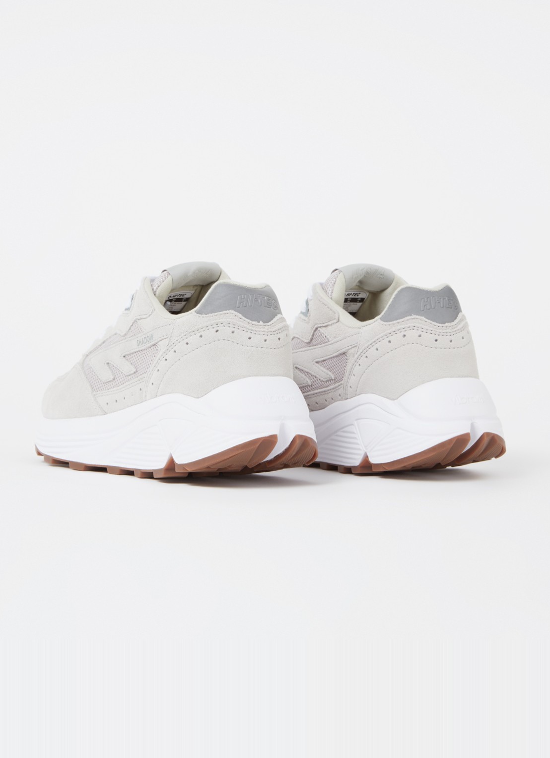 Hi-Tec HTS Shadow RGS sneaker met suède details - achterkant 6 lichtgrijs