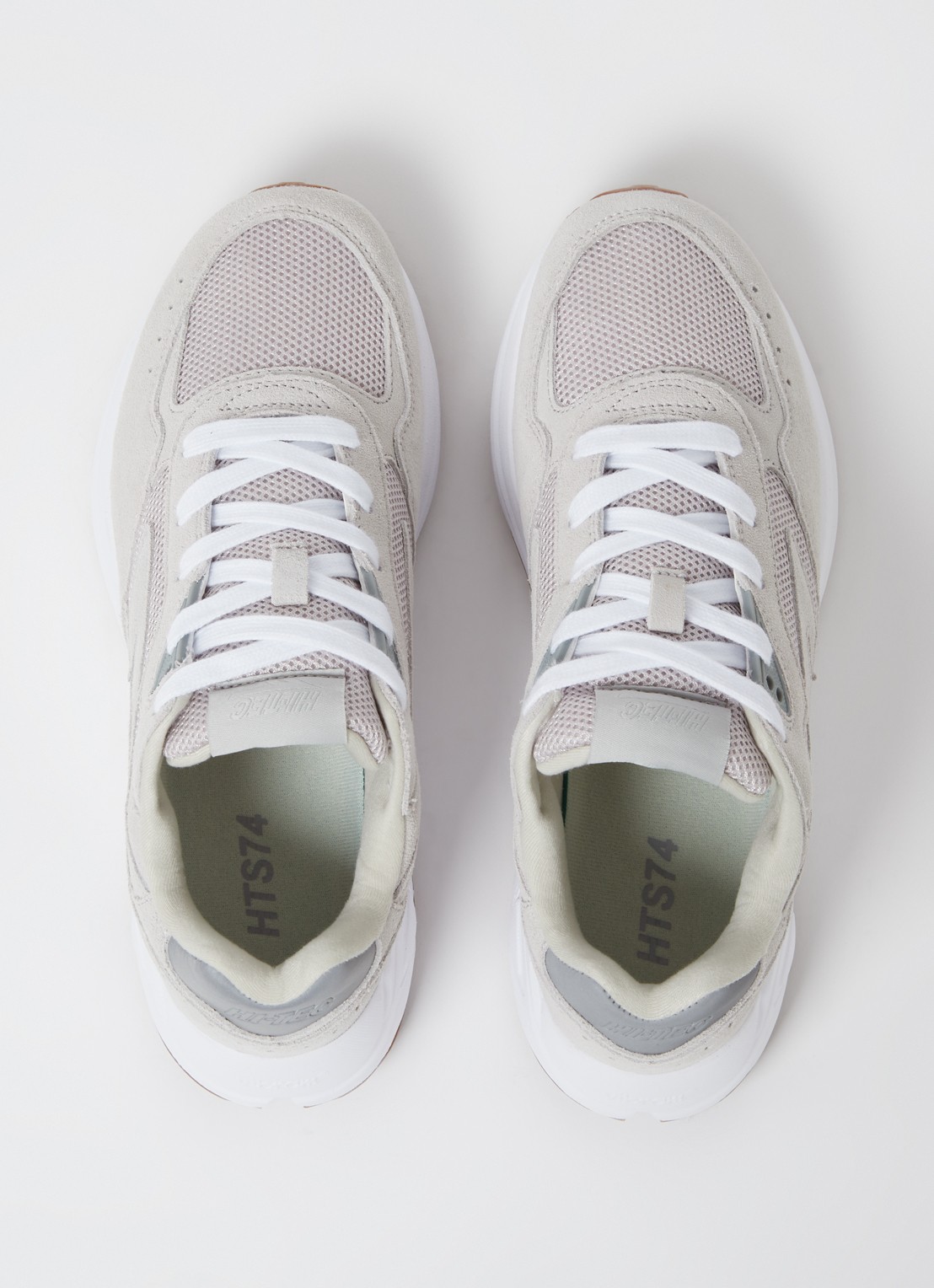 Hi-Tec HTS Shadow RGS sneaker met suède details - detail 4 lichtgrijs