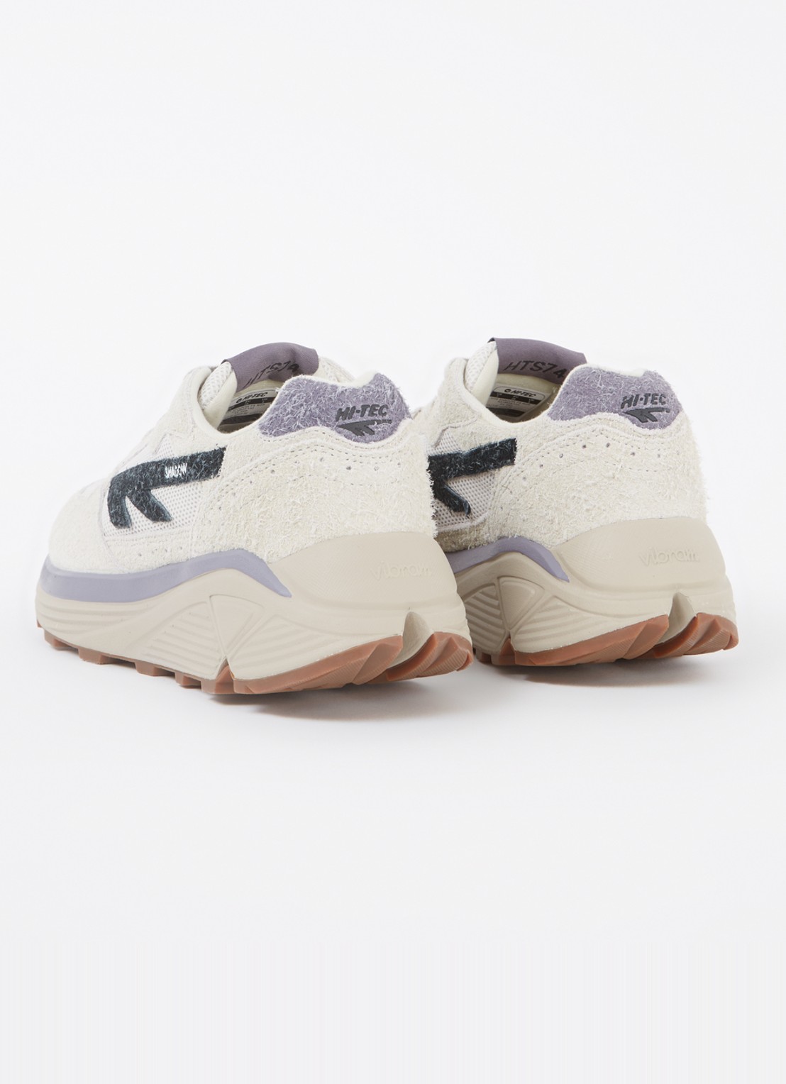 Hi-Tec HTS Shadow RGS sneaker met suède details - achterkant 3 donkerbeige