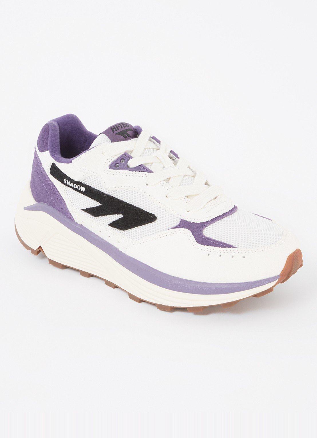 Hi-Tec HTS Shadow RGS sneaker met suède details - voorkant paars