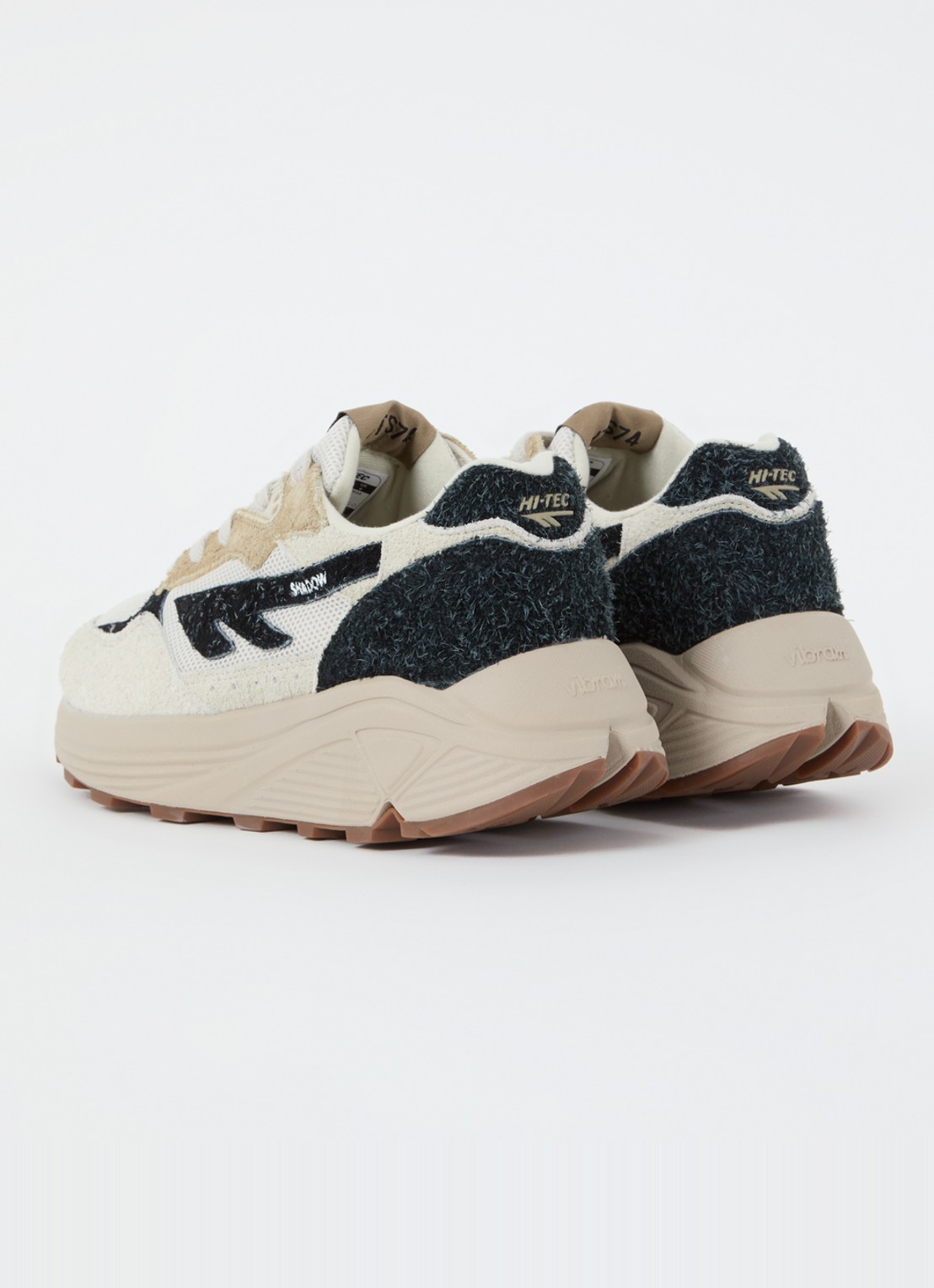 Hi-Tec HTS Shadow RGS sneaker met suède details - achterkant 2 antraciet