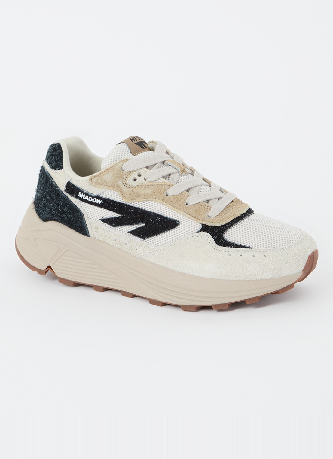 Hi-Tec HTS Shadow RGS sneaker met suède details - voorkant antraciet