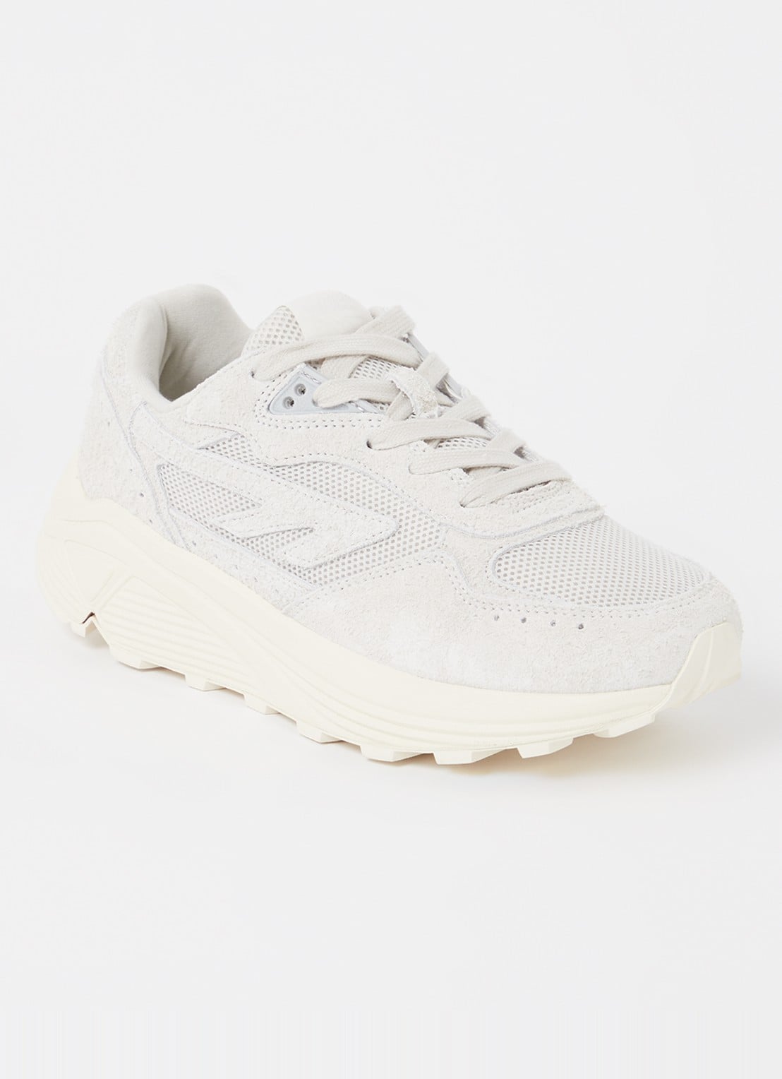 Hi-Tec HTS Shadow RGS sneaker met suède details - voorkant lichtgrijs