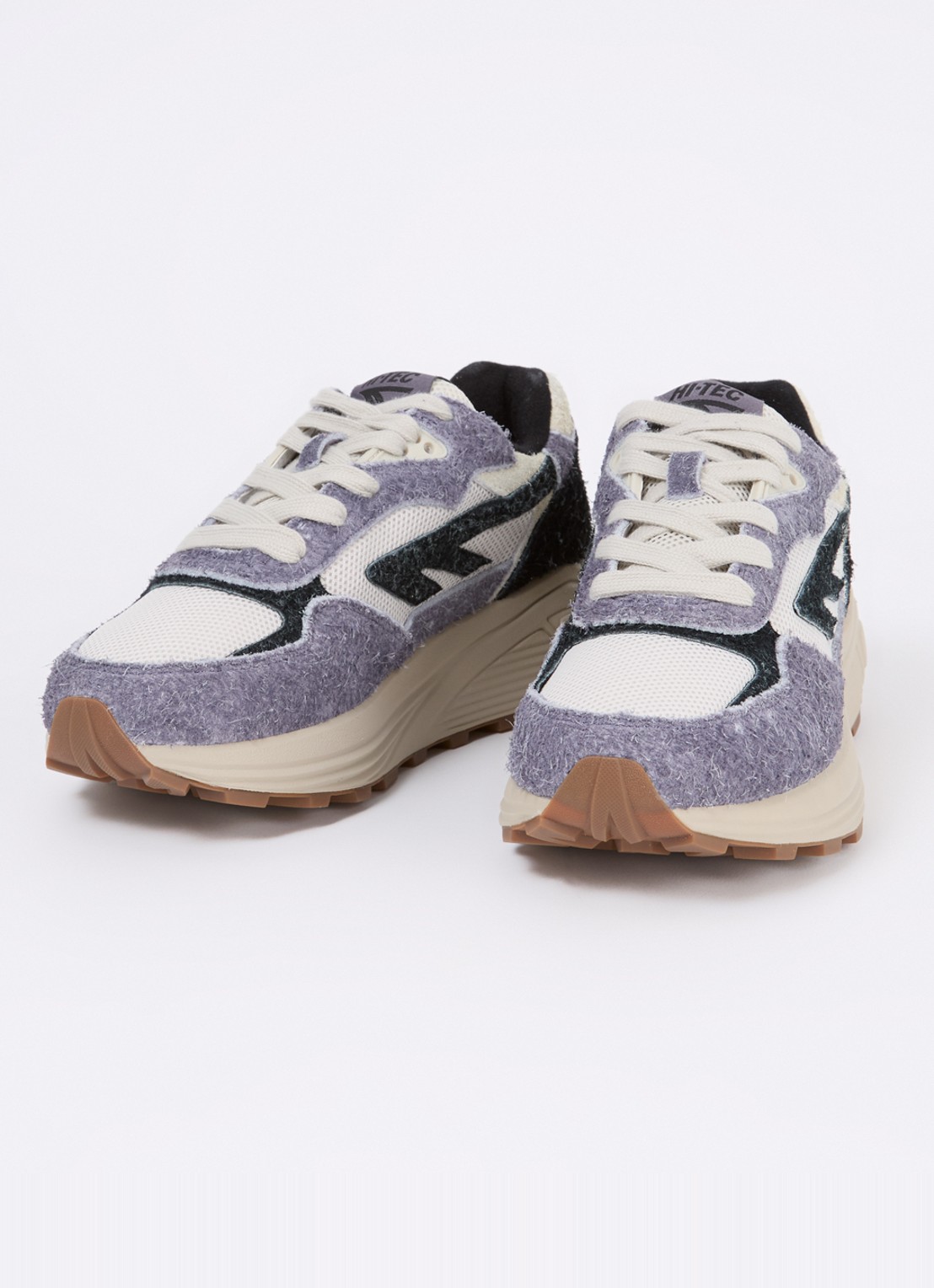 Hi-Tec HTS Shadow RGS sneaker met suède details - detail lavendel