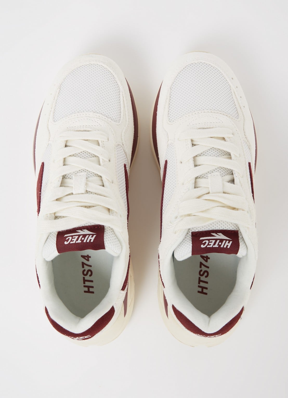 Hi-Tec HTS Shadow RGS sneaker met suède details - detail 5 donkerrood