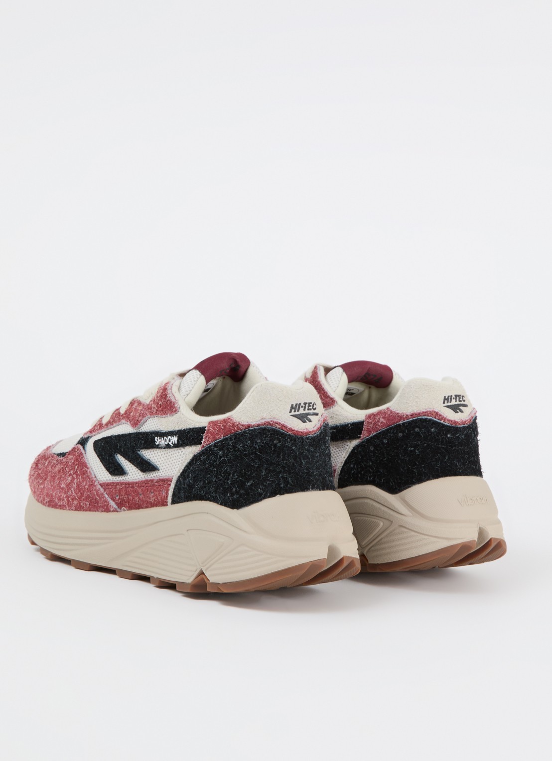 Hi-Tec HTS Shadow RGS sneaker met suède details - achterkant 5 rood