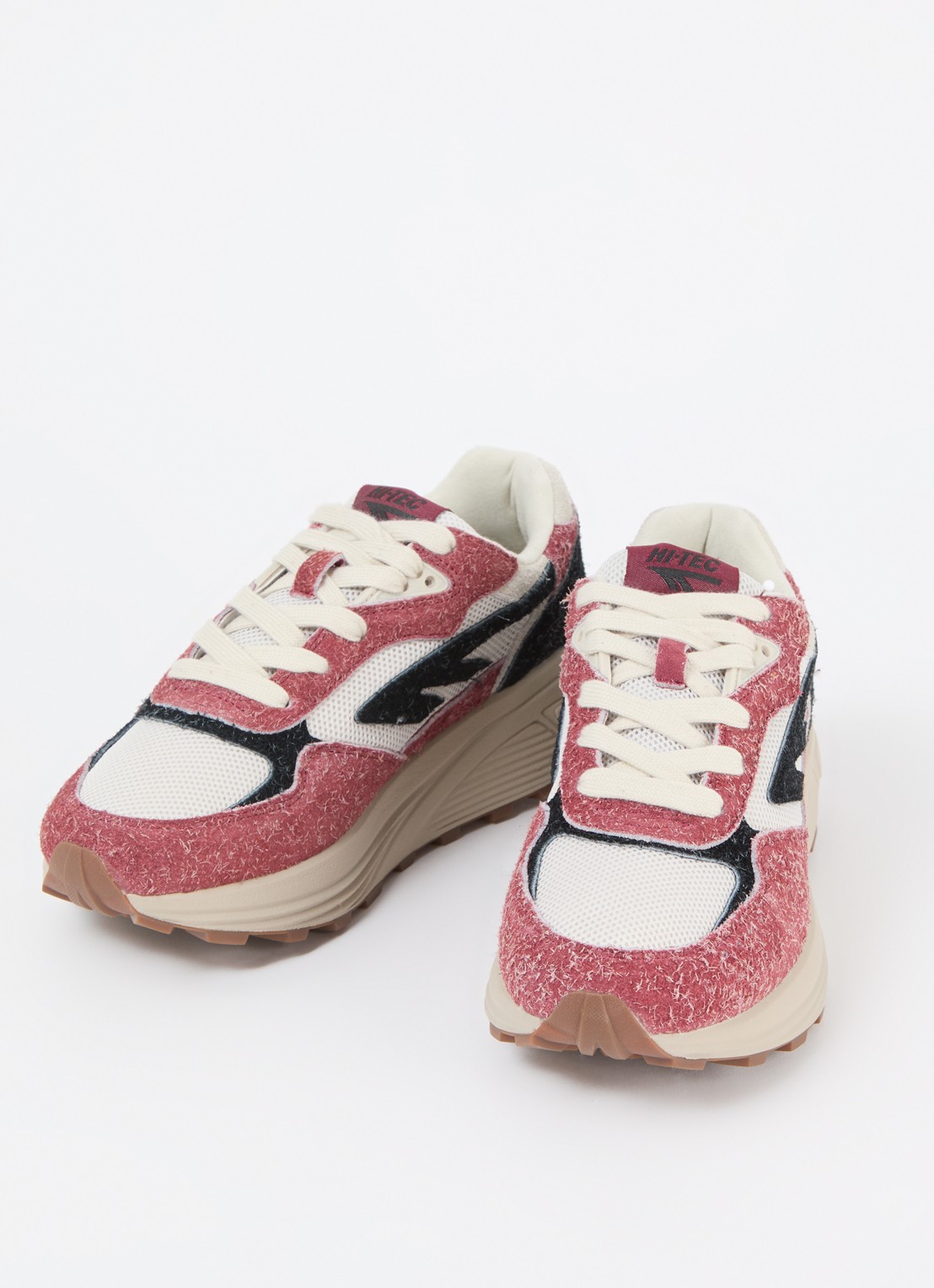 Hi-Tec HTS Shadow RGS sneaker met suède details - detail 2 rood