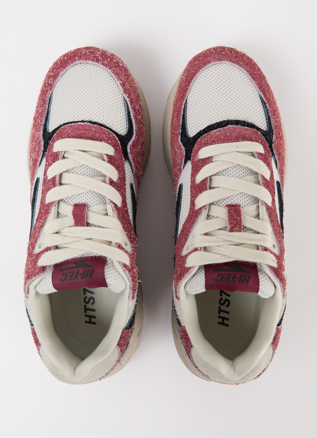 Hi-Tec HTS Shadow RGS sneaker met suède details - detail 3 rood