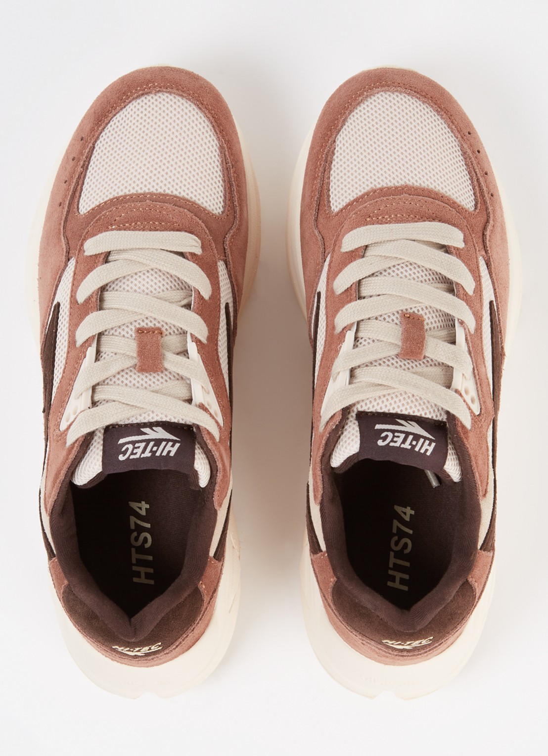 Hi-Tec HTS Shadow RGS sneaker met suède details - detail 4 roodbruin