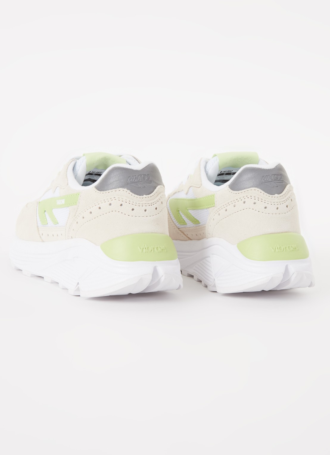 Hi-Tec HTS Shadow RGS sneaker met suède details - detail 2 lichtgroen