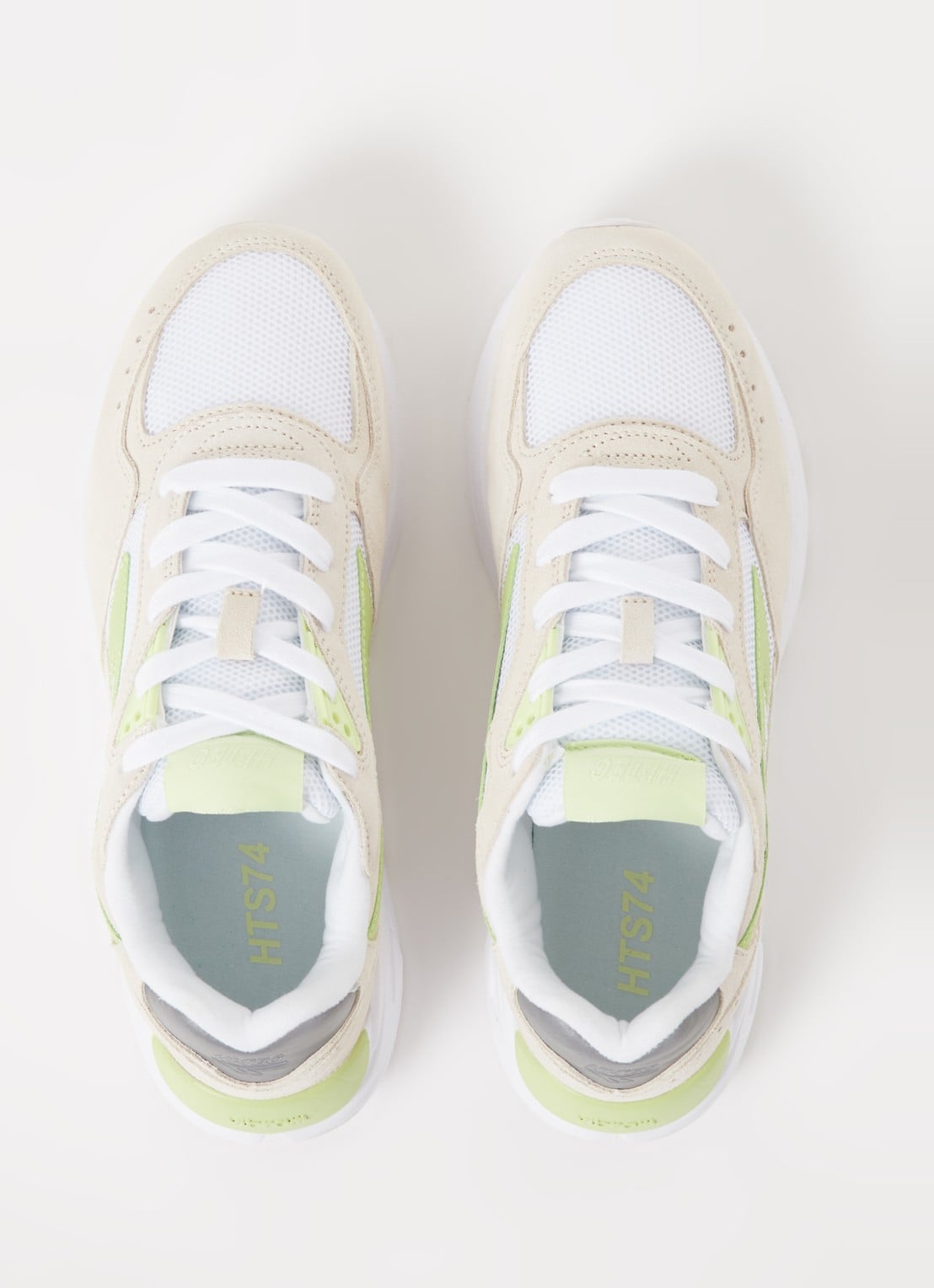Hi-Tec HTS Shadow RGS sneaker met suède details - detail 3 lichtgroen