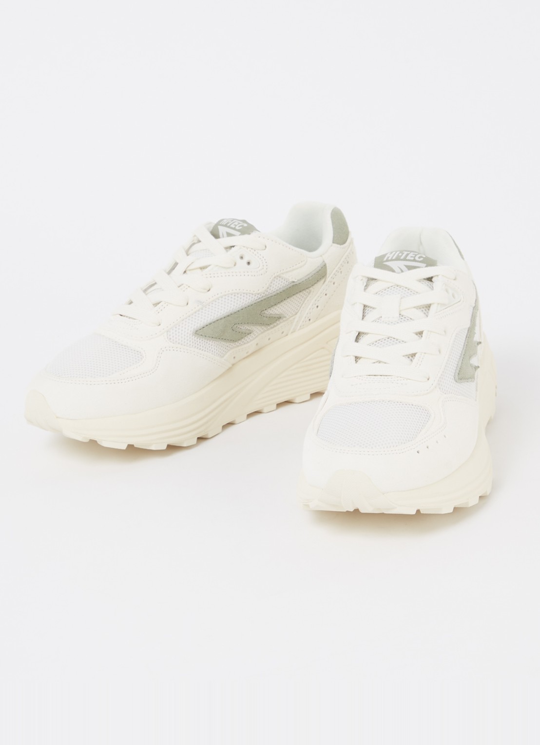 Hi-Tec HTS Shadow RGS sneaker met suède details - detail 4 lindegroen