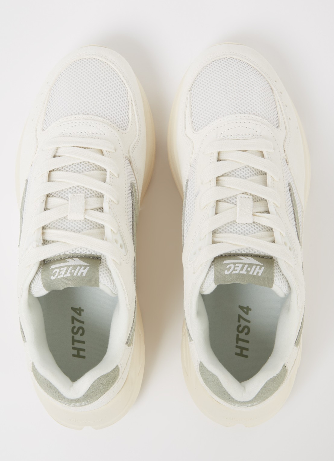 Hi-Tec HTS Shadow RGS sneaker met suède details - detail 5 lindegroen