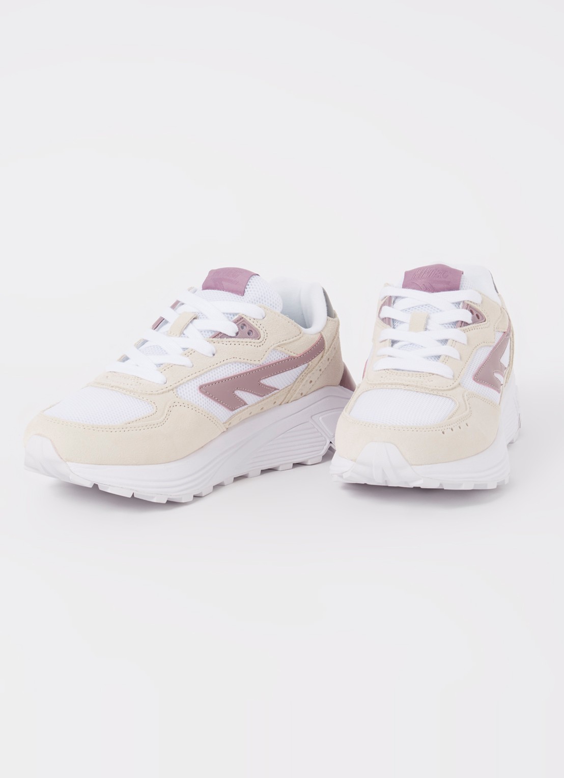 Hi-Tec HTS Shadow RGS sneaker met suède details - detail oudroze