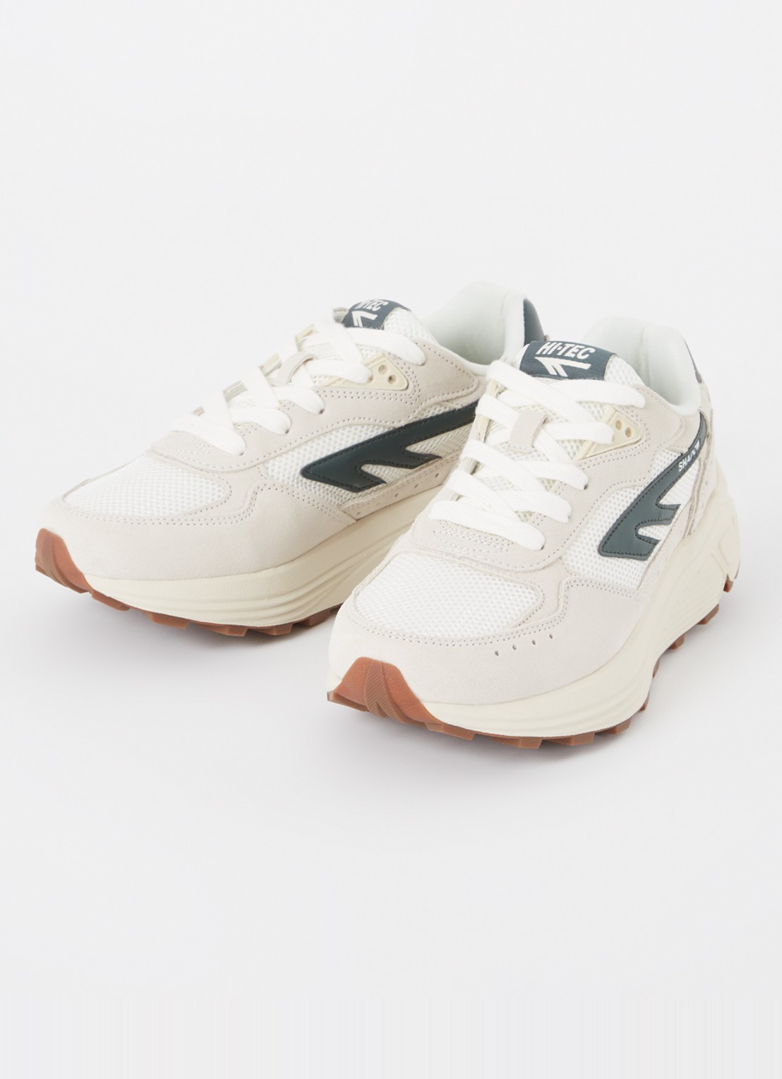 Hi-Tec HTS Shadow RGS sneaker met suède details - detail 2 donkergroen