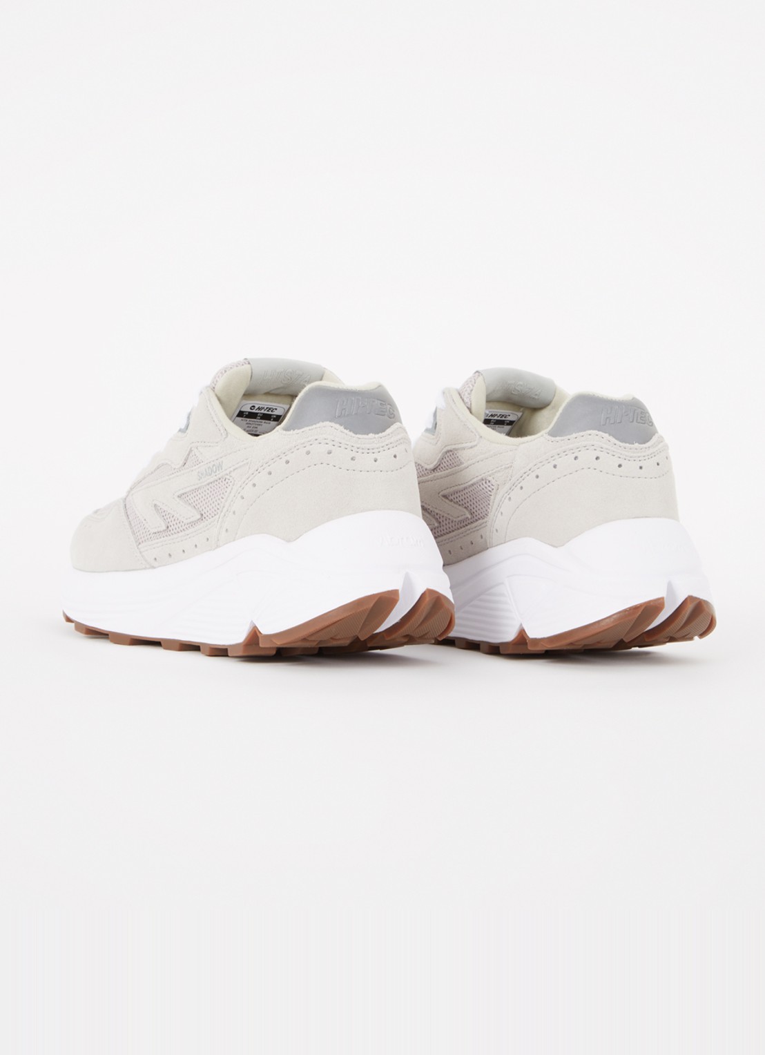 Hi-Tec HTS Shadow RGS sneaker met suède details - achterkant 6 lichtgrijs